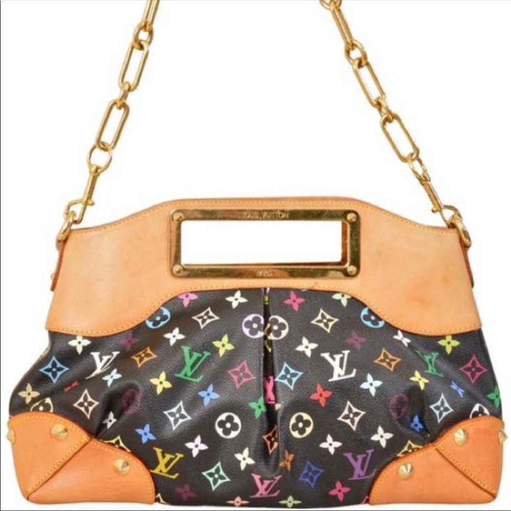 Louis Vuitton Multicolor Judy MM Takashi Murakami